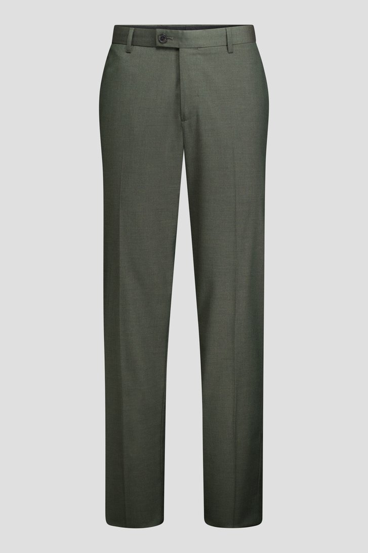 Photo produit 1 de Pantalon de costume vert - Regular fit - Roosevelt de Dansaert Black pour Hommes
