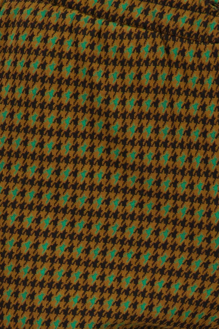 Pantalon de couleur ocre avec taille élastiquée de Geisha pour Femmes