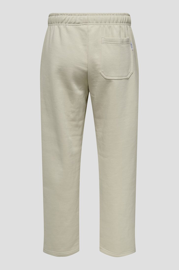Photo produit 2 de Pantalon de jogging beige de Only & Sons pour Hommes
