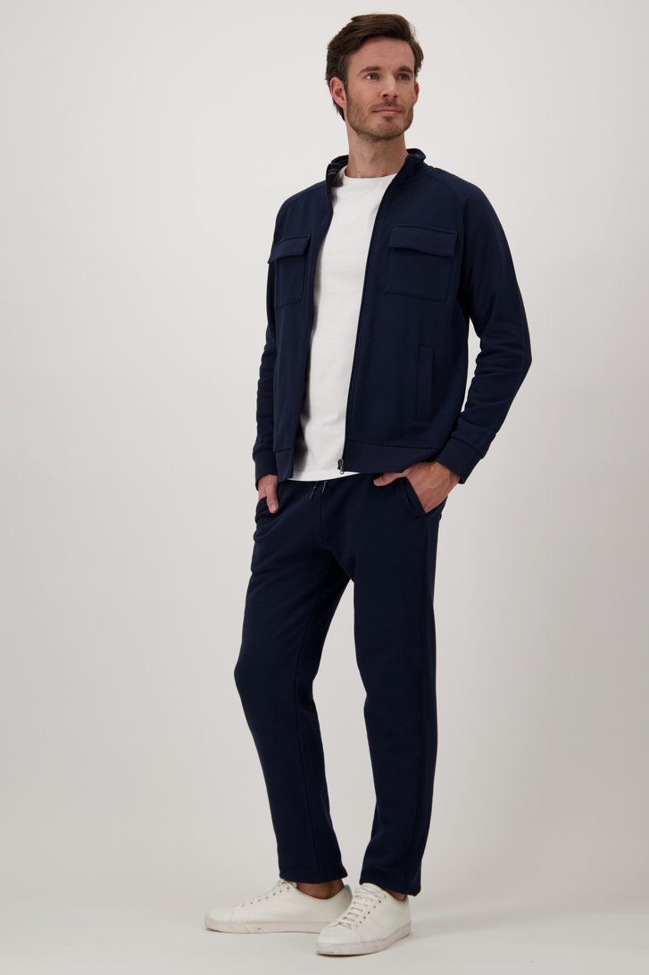 Pantalon de jogging bleu foncé de Ravøtt pour Hommes