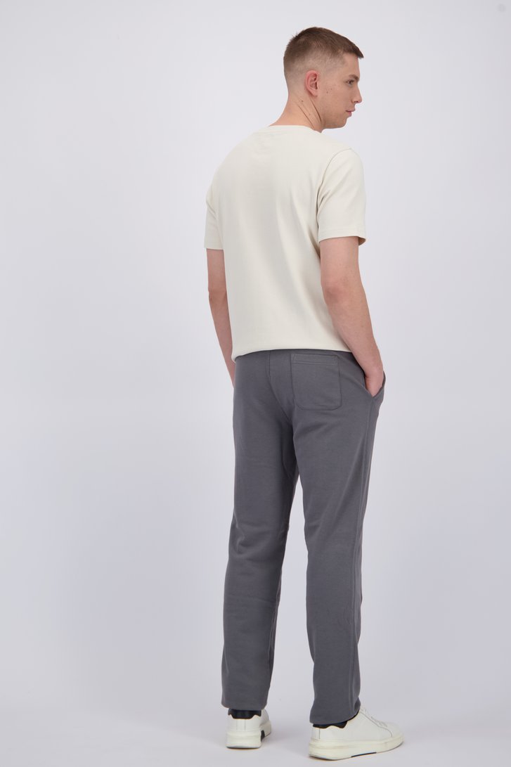 Le dos de Pantalon de jogging gris foncé de Liberty Island pour Hommes