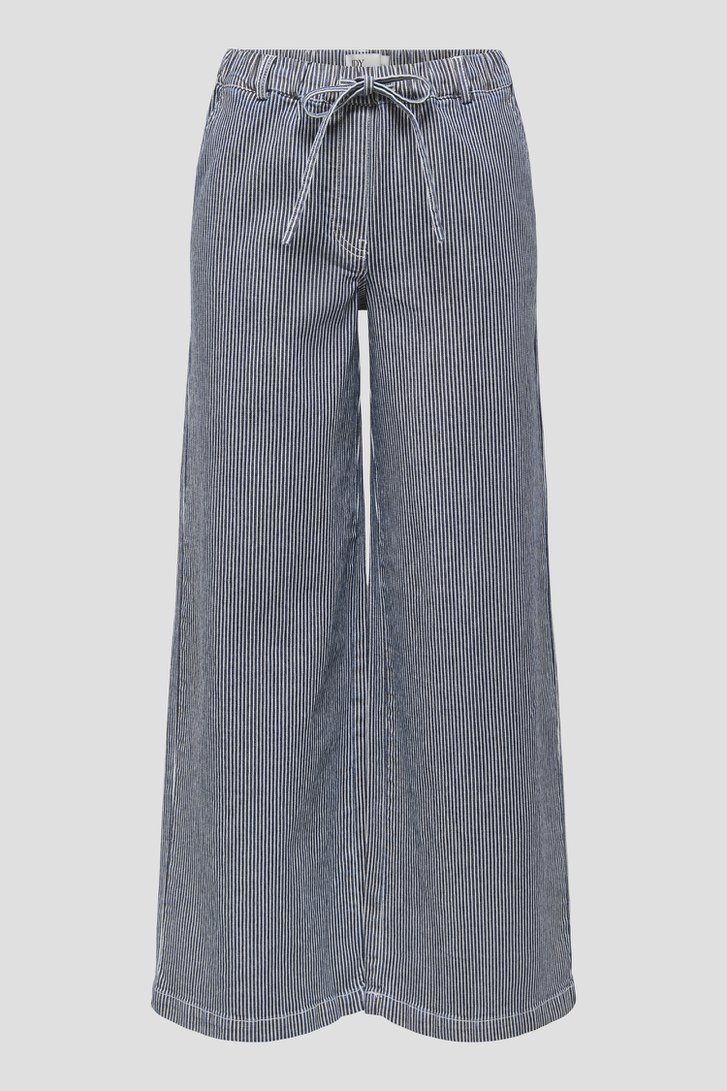 Photo produit 1 de Pantalon en coton à rayures avec jambes larges de JDY pour Femmes