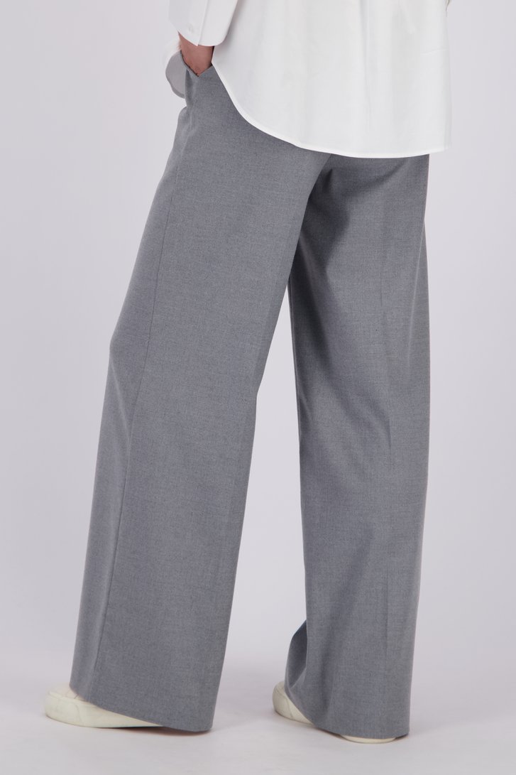 Le dos de Pantalon gris ample de Liberty Island pour Femmes