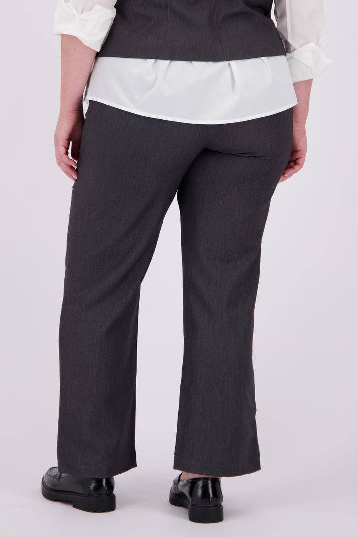 Le dos de Pantalon gris foncé de ONLY Carmakoma pour Femmes