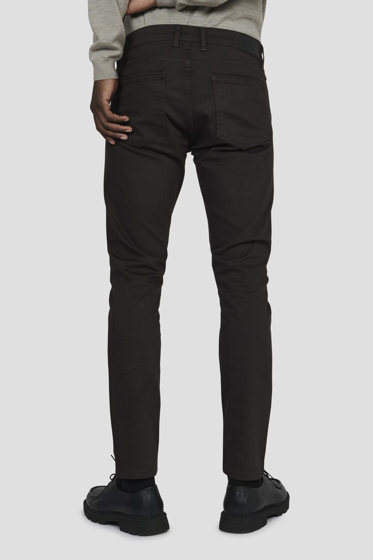 Le dos de Pantalon gris foncé - slim fit  de Matinique pour Hommes