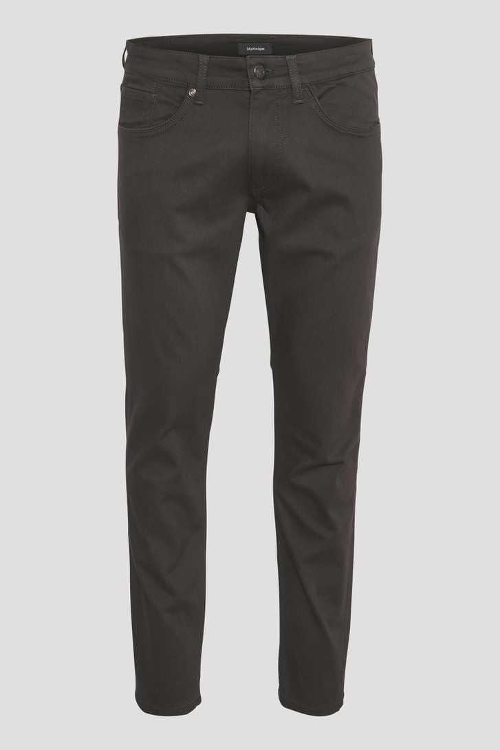 Photo produit 1 de Pantalon gris foncé - slim fit  de Matinique pour Hommes