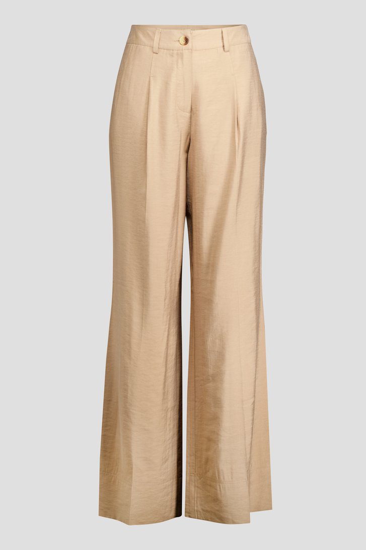 Photo produit 1 de Pantalon habillé beige de D'Auvry pour Femmes