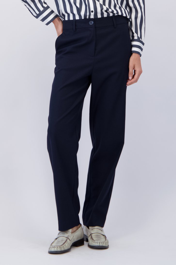 Détail de Pantalon habillé bleu foncé de Liberty Island pour Femmes