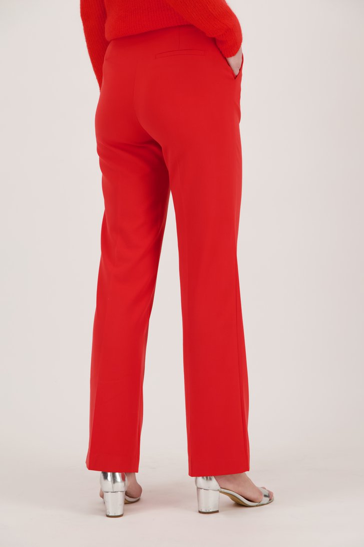 Pantalon habillé large - Rouge	 de Liberty Island pour Femmes
