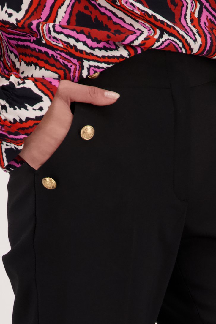 Pantalon habillé noir de More & More pour Femmes