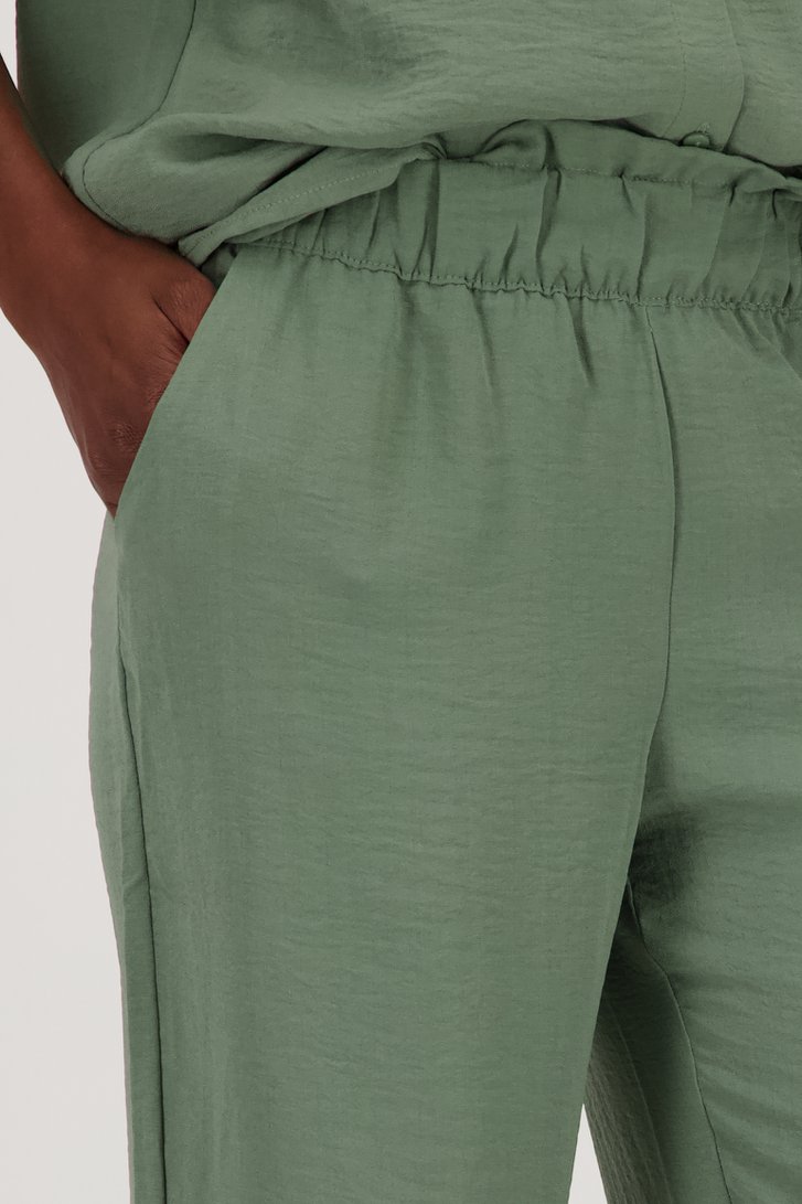 Pantalon kaki avec taille élastiquée de JDY pour Femmes