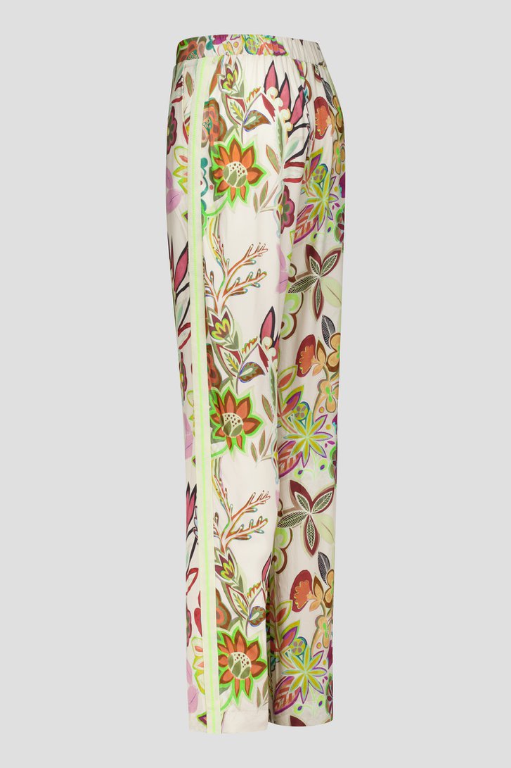 Pantalon large à imprimé floral de Geisha pour Femmes