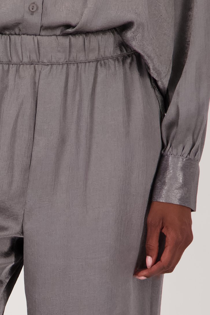Pantalon large argenté de JDY pour Femmes