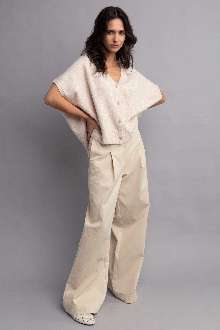 Photo supplémentaire 4 de Pantalon large beige clair de Louise pour Femmes