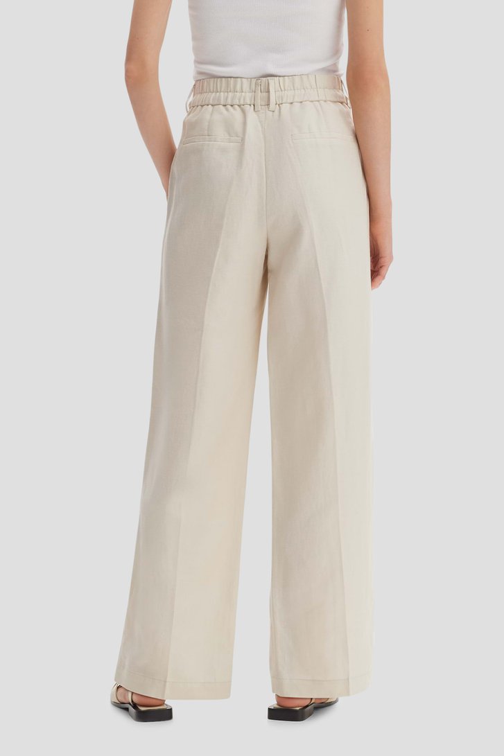 Pantalon large beige de Opus pour Femmes