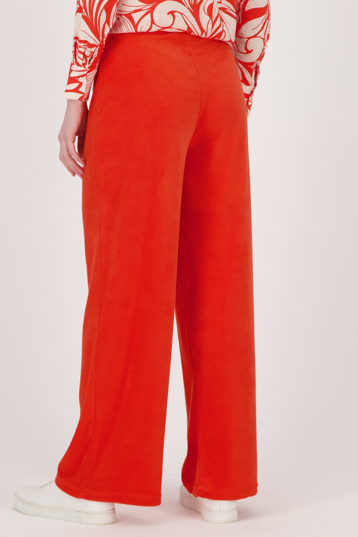 Pantalon large en tissu éponge rouge de JDY pour Femmes
