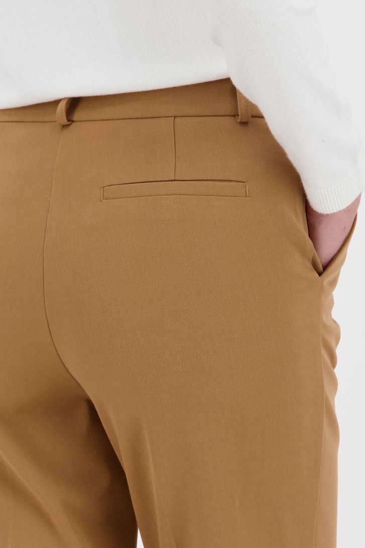 Pantalon large habillé - marron clair de Liberty Island pour Femmes