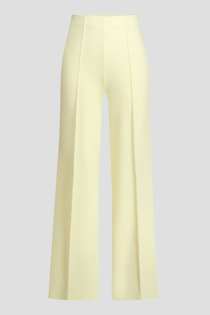 Photo produit 3 de Pantalon large jaune à taille élastique de Liberty Island pour Femmes