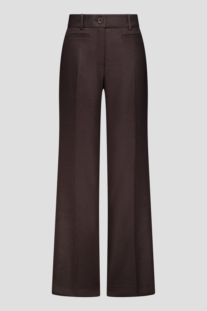 Photo produit 1 de Pantalon large marron de Geisha pour Femmes