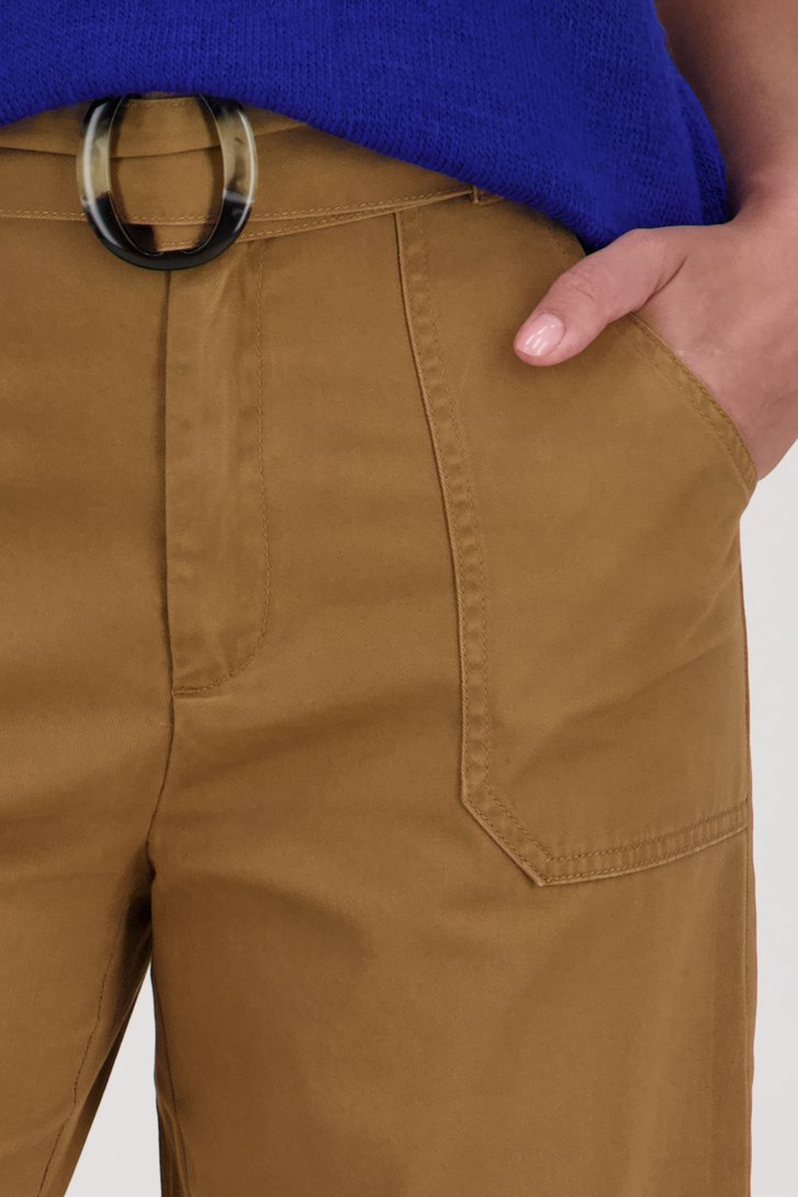 Pantalon large marron de JDY pour Femmes