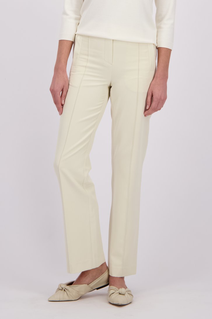 Photo produit 1 de Pantalon long beige clair de Claude Arielle pour Femmes