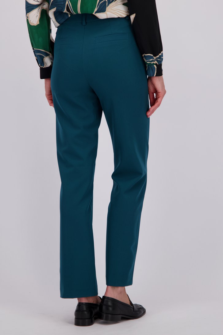 Le dos de Pantalon long vert de Claude Arielle pour Femmes