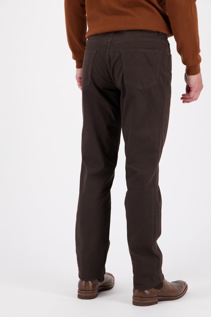 Pantalon marron - Jackson - regular fit de Brassville pour Hommes