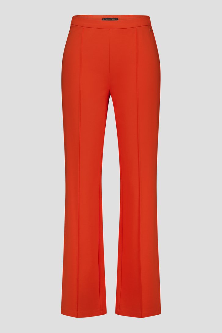 Pantalon orange avec stretch de Claude Arielle pour Femmes