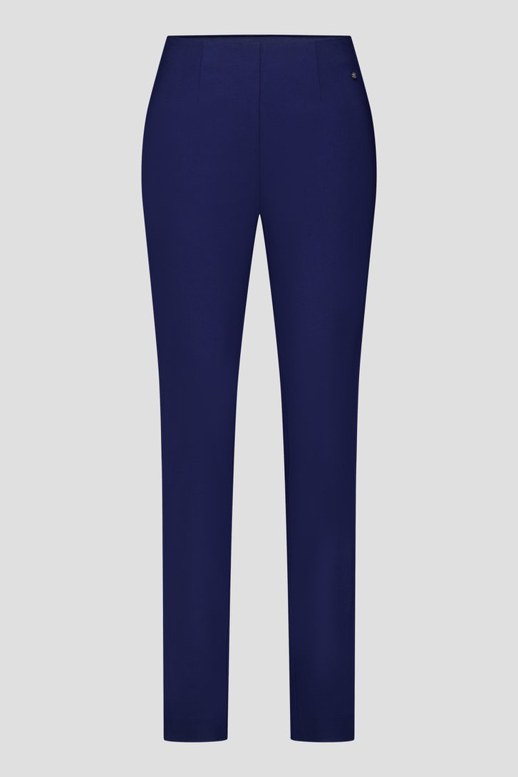 Photo produit 2 de Pantalon slim fit bleu de Claude Arielle pour Femmes