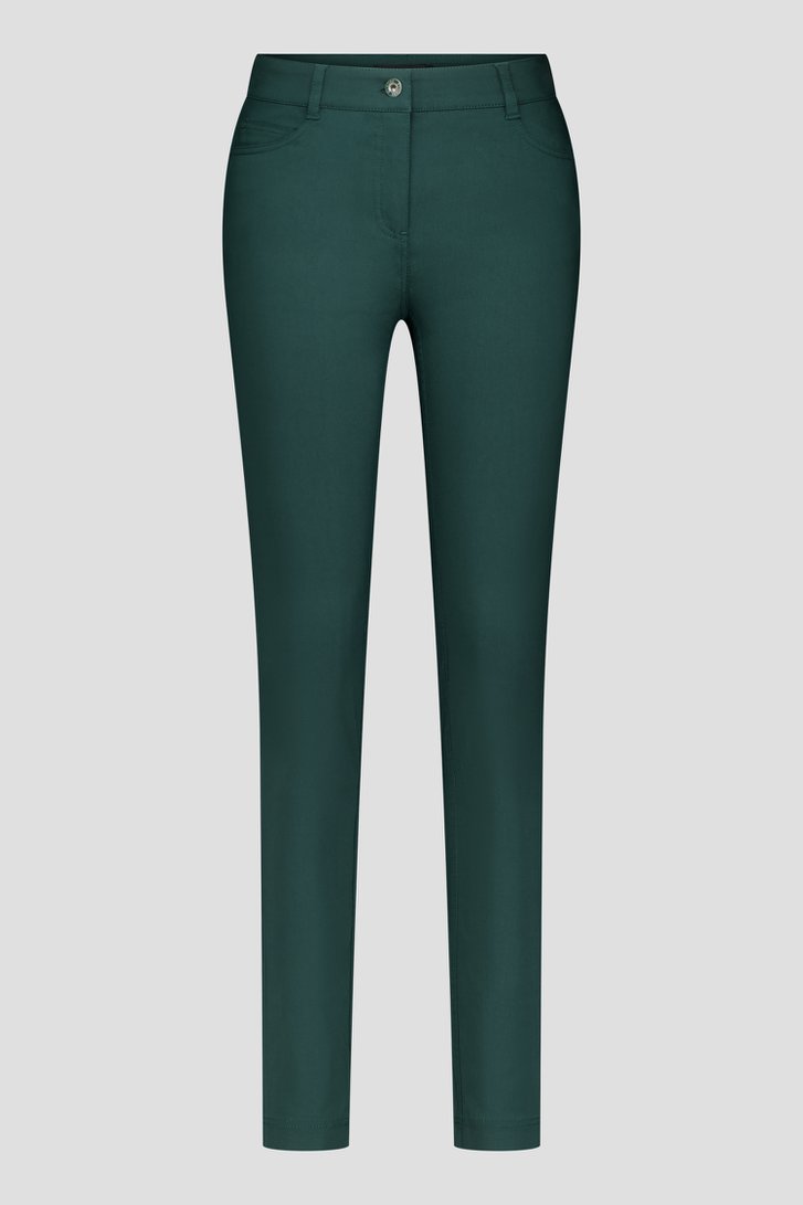 Photo produit 1 de Pantalon stretch vert foncé de Claude Arielle pour Femmes