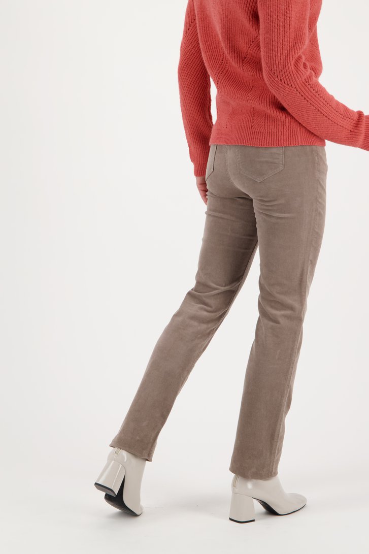 Pantalon velours côtelé marron
 de Diane Laury pour Femmes
