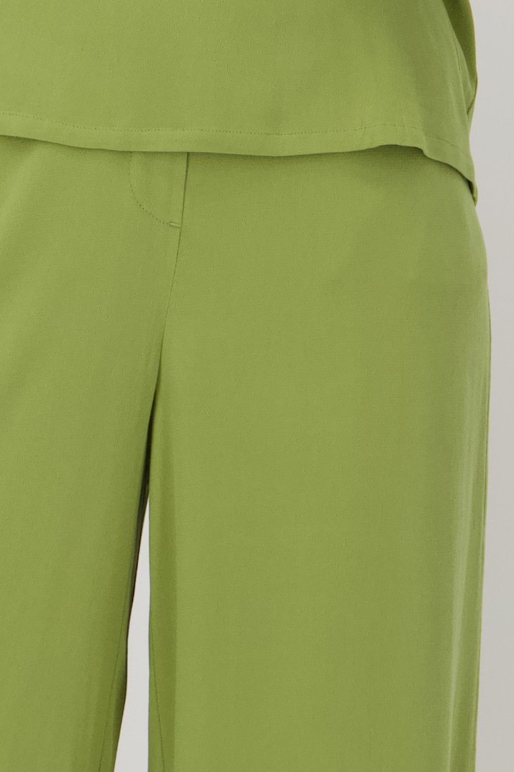 Pantalon vert ample avec taille élastique de Liberty Island pour Femmes
