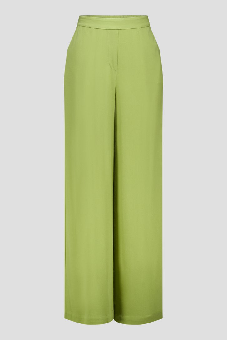 Pantalon vert ample avec taille élastique de Liberty Island pour Femmes
