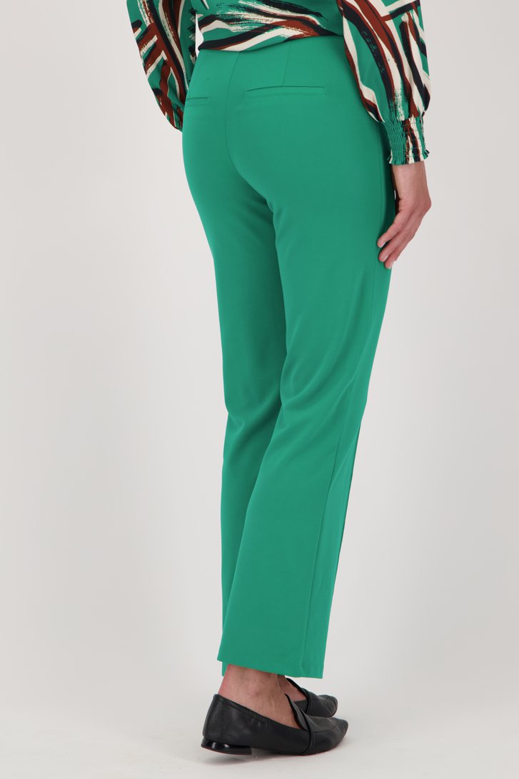 Pantalon vert avec stretch de Claude Arielle pour Femmes