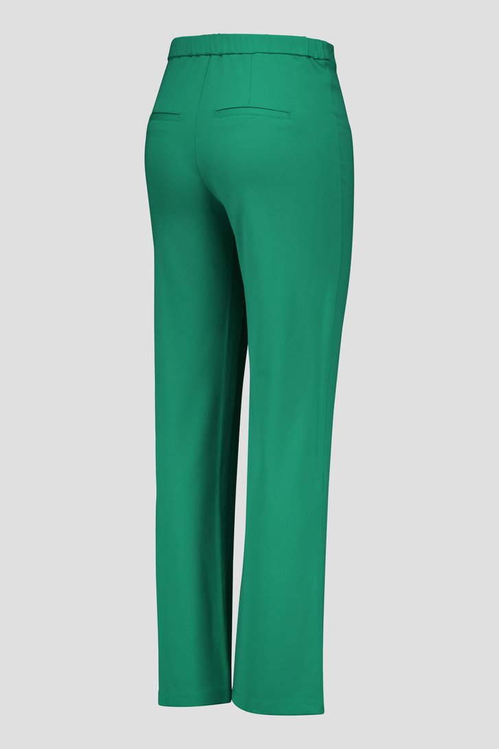 Pantalon vert avec stretch de Claude Arielle pour Femmes