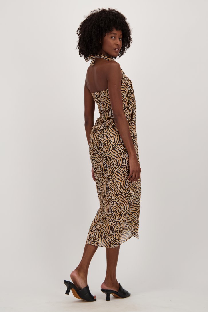 Pareo met animal print van Louise voor Dames