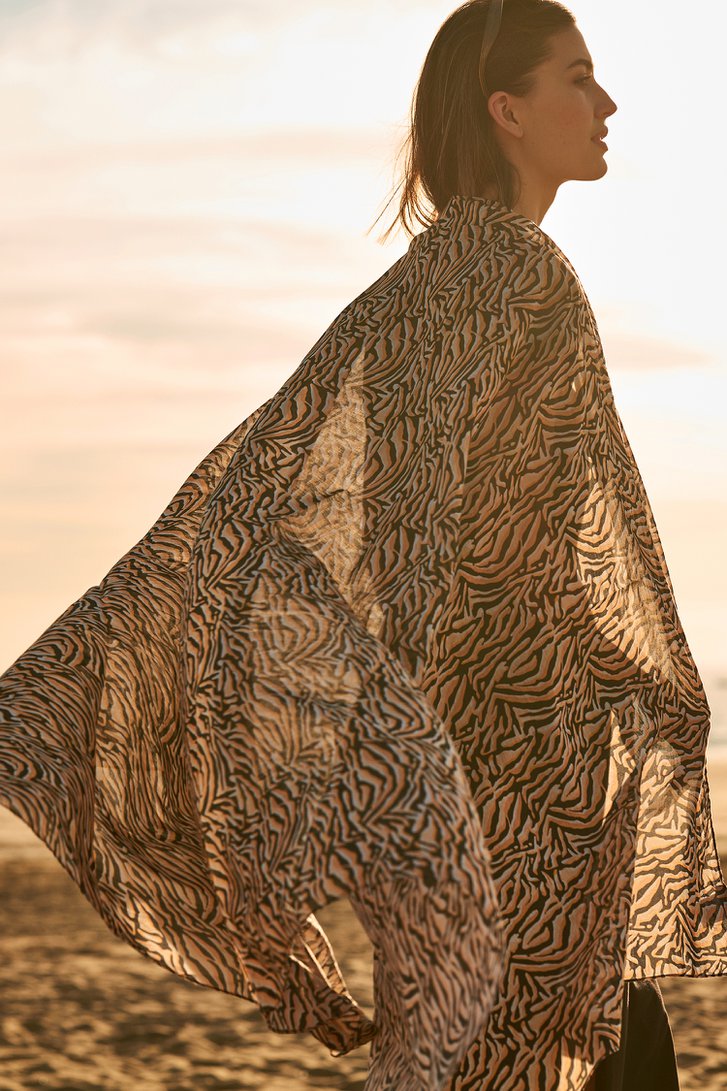 Pareo met animal print van Louise voor Dames
