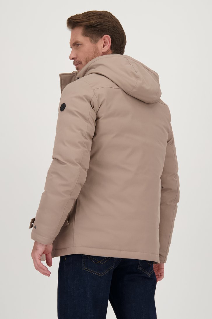 Détail de Parka beige foncé de Dansaert Blue pour Hommes