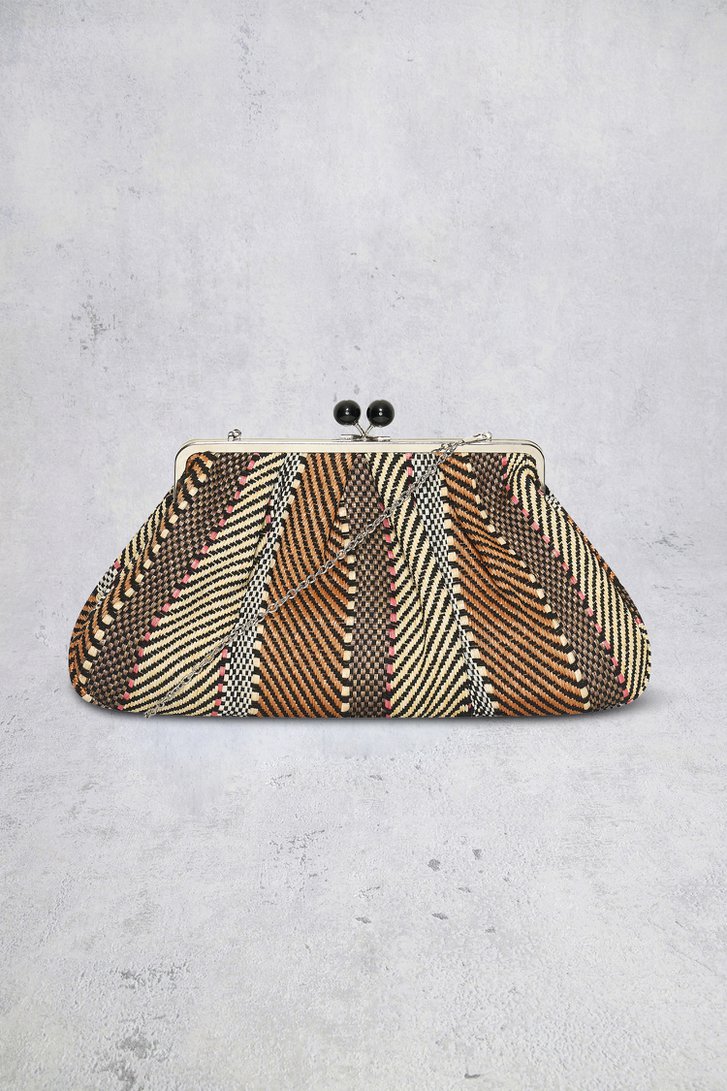 Le dos de Pochette à motif graphique multicolore de Bulaggi pour Femmes