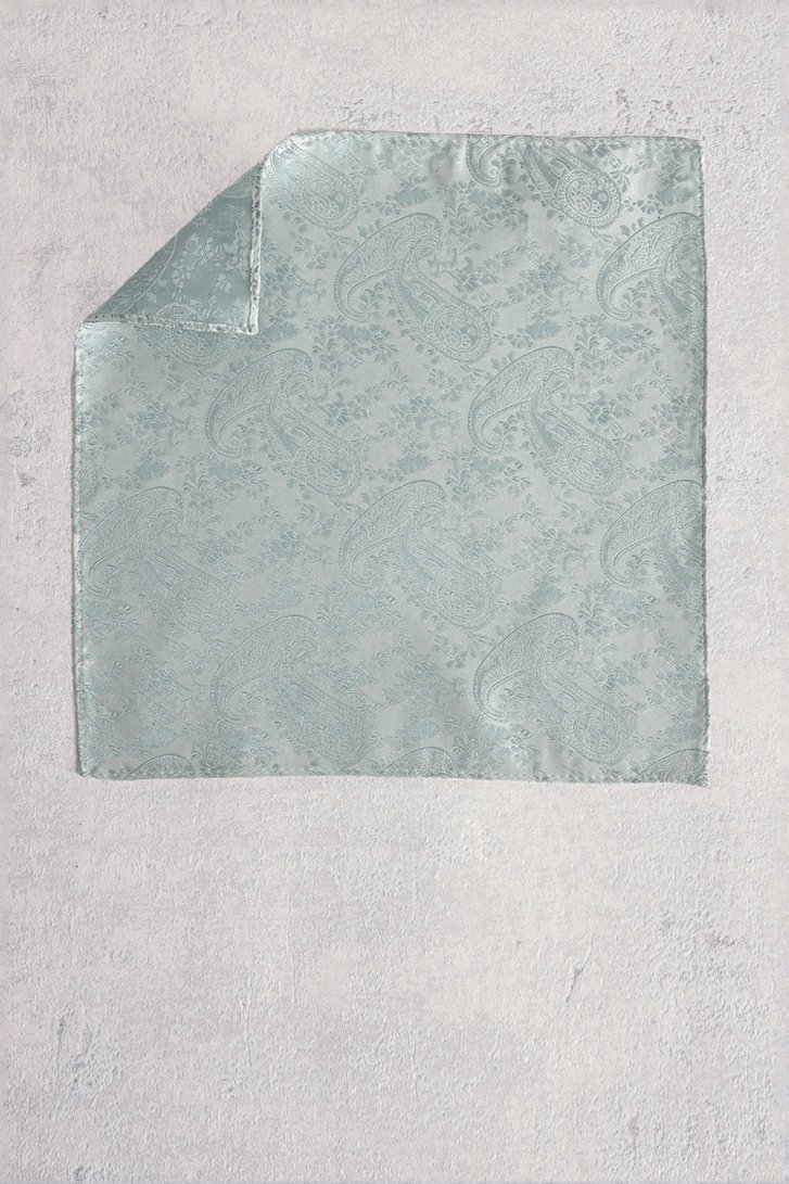 Le devant de Pochette verte avec motif cachemire de Liberty Island pour Hommes