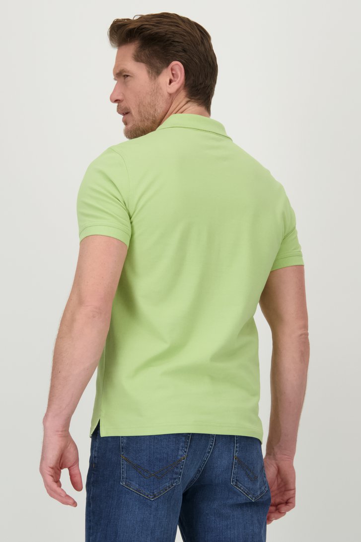 Polo à manches courtes vert clair de Dansaert Blue pour Hommes