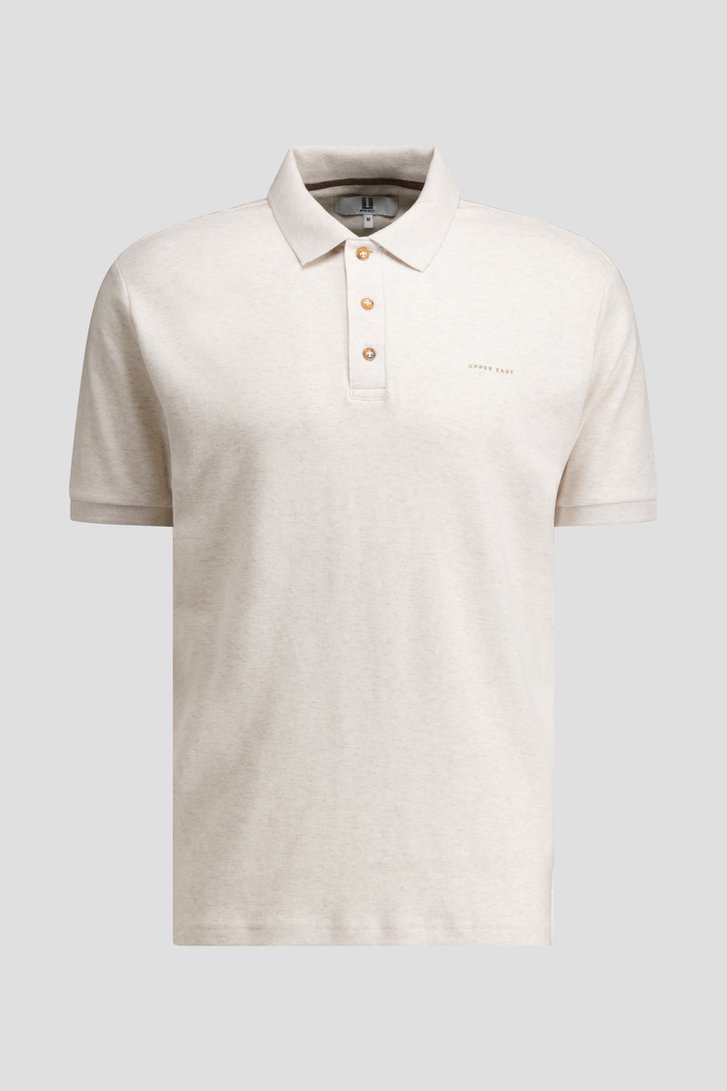 Photo produit 1 de Polo beige clair  de Upper East pour Hommes