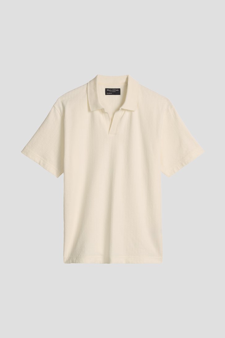 Photo produit 1 de Polo beige en coton de Marc O'Polo pour Hommes