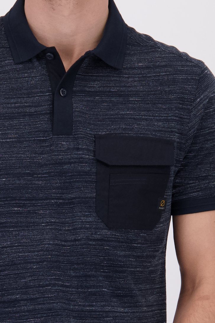 Détail de Polo beige foncé de Ravøtt pour Hommes