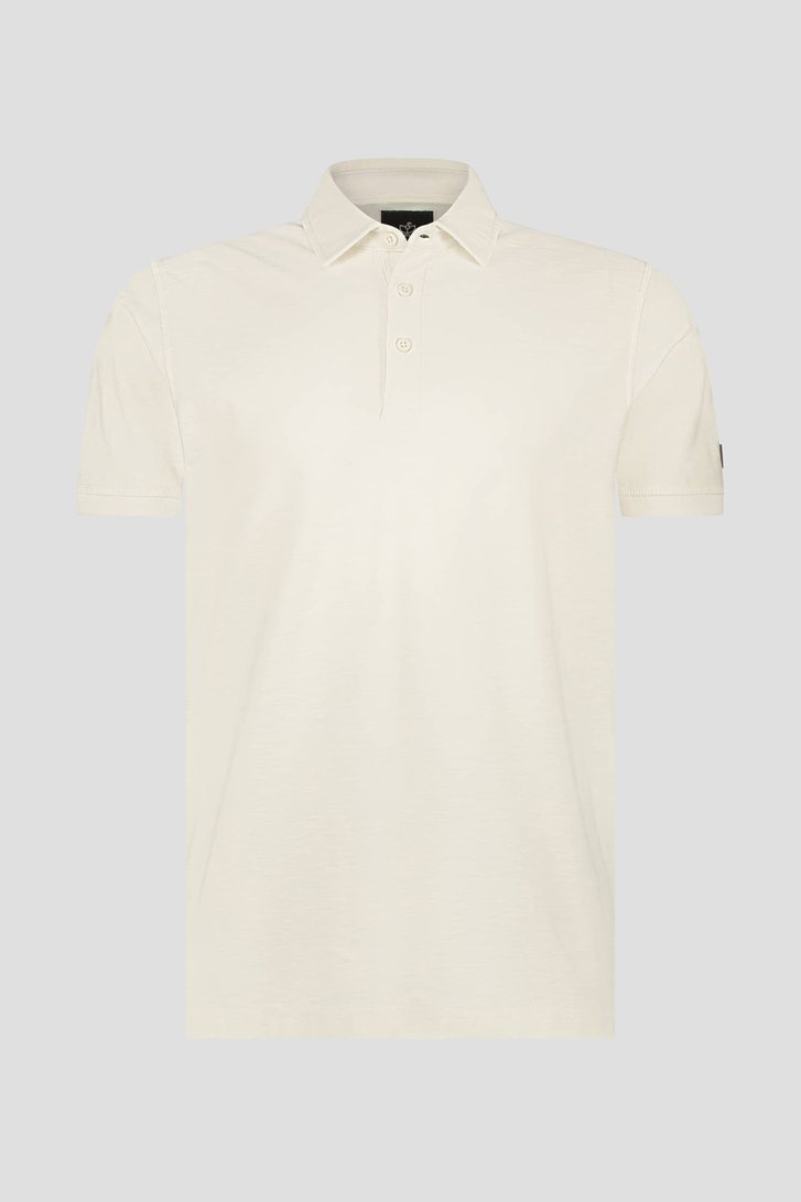 Polo blanc à boutons de Bluefields pour Hommes
