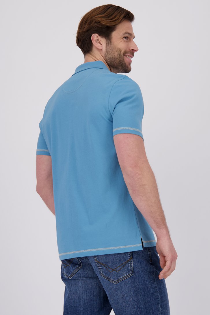Polo bleu clair de Ravøtt pour Hommes