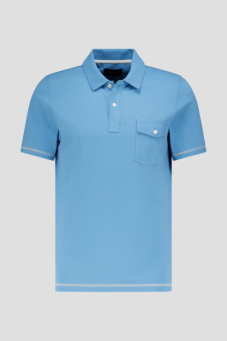 Polo bleu clair de Ravøtt pour Hommes