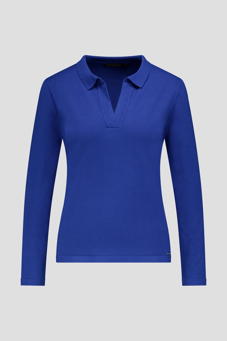 T-shirt Chevignon Manches Longues Bleu Foncé - Taille M, Neuf Avec étiquettes - Homme