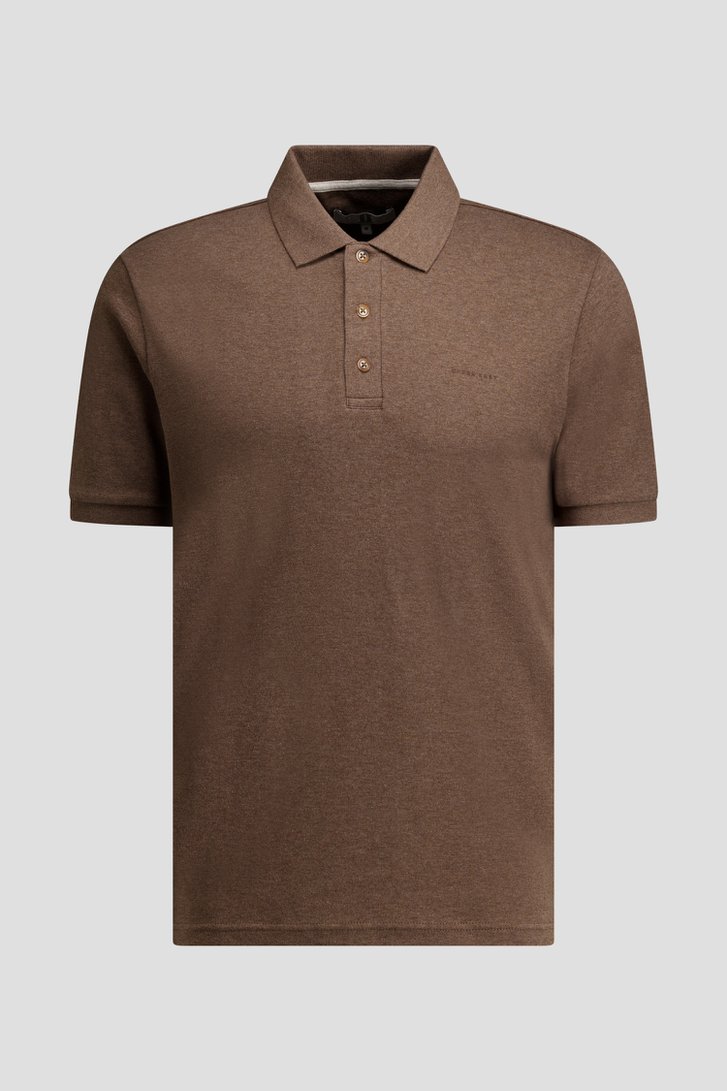Photo produit 1 de Polo en maille brun de Upper East pour Hommes