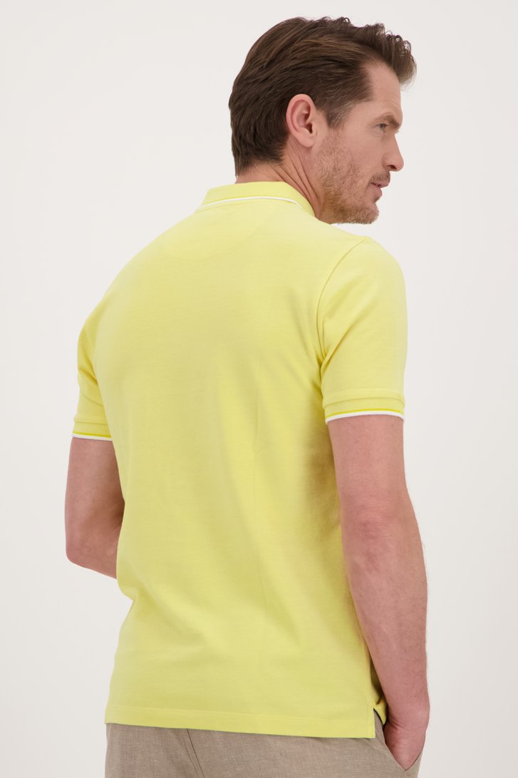 Polo jaune clair de Dansaert Blue pour Hommes